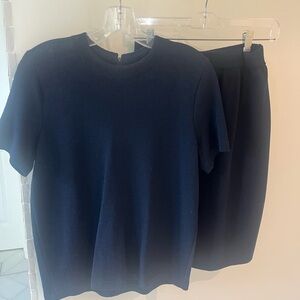 St. John Collection Dark Knit Ensemble